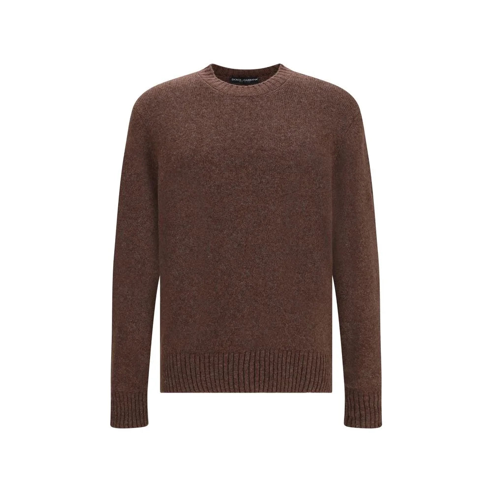 Dolce & Gabbana Crewneck Wool Sweater - Sweaters