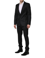 Dolce & Gabbana Dark Gray MARTINI 2 Pc Single Breasted Suit - IT48 | M - Suits