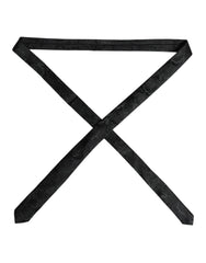 Dolce & Gabbana Dark Green Floral Silk Adjustable Necktie Tie - Neckties