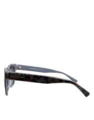Dolce & Gabbana DG4284F Gray Tortoiseshell Blue Acetate Shades Sunglasses - Sunglasses