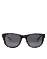 Dolce & Gabbana DG4284F Gray Tortoiseshell Blue Acetate Shades Sunglasses - Sunglasses