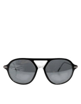 Dolce & Gabbana DG4343F Black Acetate Frame Pilot Shades Sunglasses - Sunglasses