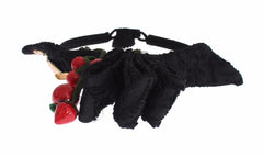 Dolce & Gabbana Diadem Headband Tiara Berry Fruit Crystal Bow Hair - Headbands