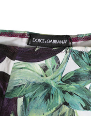 Dolce & Gabbana Eggplant Print High-Waist Briefs Underwear - IT2 | S - Briefs