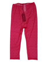 Dolce & Gabbana Fuchsia Logo Lace Tight Midi Trousers Underwear - IT2 | S - Hosiery