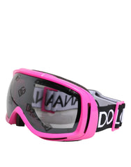 Dolce & Gabbana Fuchsia Pink Logo Ski Goggles DG6182 Mask Sunglasses - Sunglasses