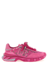 Dolce & Gabbana Fuchsia Polyamide Athletic Sneakers - EU39.5/US9.5
