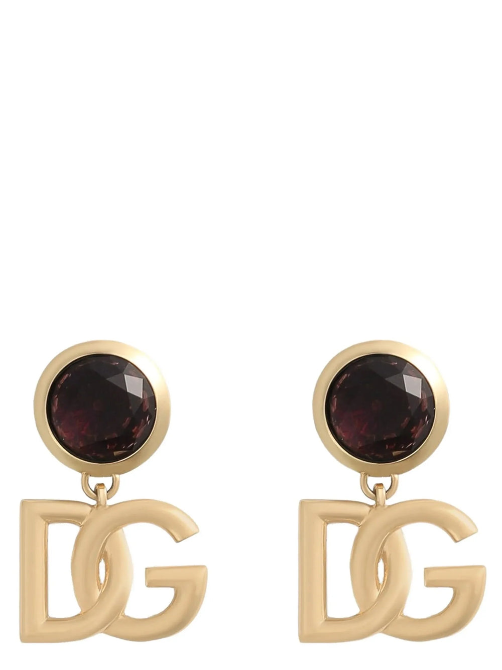 Dolce & Gabbana Gold Brass Earrings - One Size