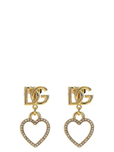 Dolce & Gabbana Goldene Messing Ohrringe - Einheitsgröße