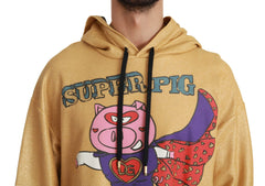 Dolce & Gabbana Gold Pig of the Year Hooded Sweater - Hoodies
