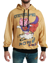 Dolce & Gabbana Gold Pig of the Year Hooded Sweater - Hoodies