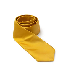 Dolce & Gabbana Gold Silk Ties & Bowty - 8 cm - Neckties