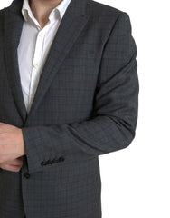 Dolce & Gabbana Gray 2 Piece Single Breasted MARTINI Suit - Pant Suits