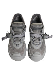 Zapatillas deportivas para hombre Dolce & Gabbana, cuero Airmaster panelado, gris - EU44/US11