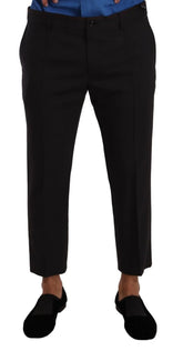 Dolce & Gabbana Gray Bordeaux Wool Trouser Dress Pants - IT52 | XL - Trousers
