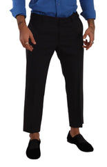 Dolce & Gabbana Gray Bordeaux Wool Trouser Dress Pants - IT52 | XL - Trousers