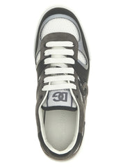 Dolce & Gabbana Gray Calfskin Athletic Sneakers
