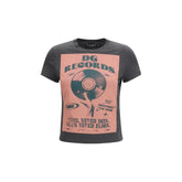 Dolce & Gabbana Gray Cotton T-Shirt - IT40 | M