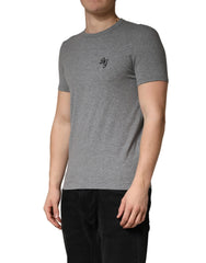 Dolce & Gabbana Gray DG Logo Crew Neck Men Underwear T-shirt - IT3 | XS