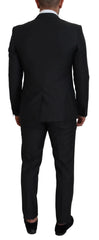 Dolce & Gabbana Gray MARTINI 3 Piece Slim Fit Suit - Suits