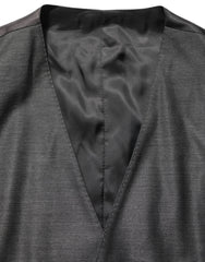 Dolce & Gabbana Gray MARTINI Slim Fit Formal 3 Piece Suit - IT46 | S