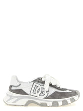 Dolce & Gabbana Gray Polyester Athletic Sneakers