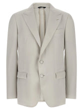 Dolce & Gabbana Szürke Gyapjú Blazer