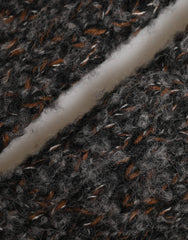 Dolce & Gabbana Gray Virgin Wool Knitted Fingerless Men Gloves - 9|M