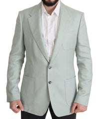 Dolce & Gabbana Green Cashmere Jacket Blazer Jacket - IT52 | L - Sport Jackets