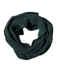 Dolce & Gabbana Green Cashmere Knitted Neck Wrap Shawl Scarf