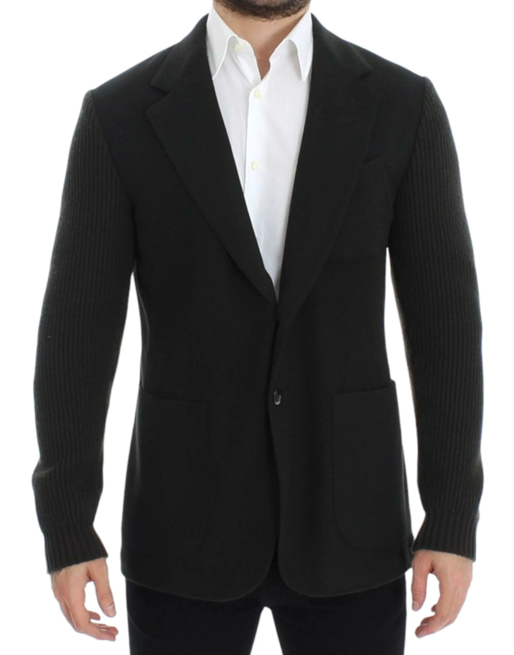 Dolce & Gabbana Green cashmere two button blazer - IT48 | M - Sport Jackets