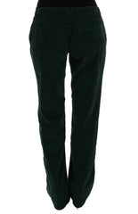 Dolce & Gabbana Green Cotton Corduroys Jeans - W24 - Jeans