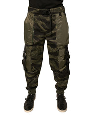Dolce & Gabbana Green Cotton Jogger Cargo Pants - IT50 | L - Cargo Pants