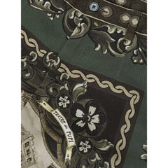 Dolce & Gabbana Green Cotton Pant - IT44|L - Trousers