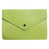 Dolce & Gabbana Green Leather Handbag Clutch Mini Purse Pouch Tablet Case - Envelope Clutches