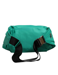 Dolce & Gabbana Green Logo Plaque Nylon Waist Fanny Pack Men’s Borse Bag