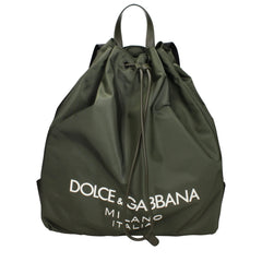 Dolce & Gabbana Zelený nylonový batoh - Batohy