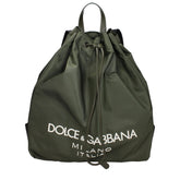 Dolce & Gabbana Green Nylon Backpacks