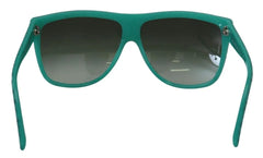 Dolce & Gabbana Green Stars Acetate Square Shades Sunglasses - Sunglasses