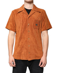 Dolce & Gabbana Hazel Cotton Velvet Button Down Collared Shirt - Shirts