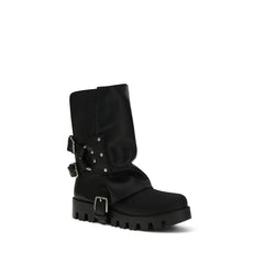 Dolce & Gabbana Leather Ankle Boots
