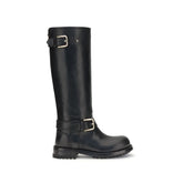 Dolce & Gabbana Leather Biker - Boots
