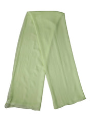 Dolce & Gabbana Light Green Silk Neck Wrap Stole 200cm x 134cm Scarf