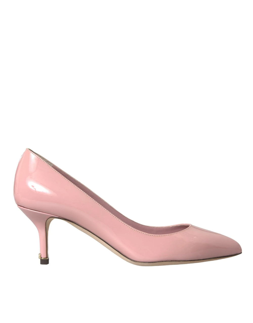 Dolce & Gabbana Light Pink Patent Leather Heels Pumps Shoes - EU35/US4.5 - Heels