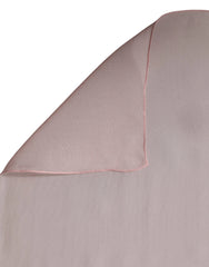 Dolce & Gabbana Light Pink Silk Neck Wrap Shawl Stole 272cm x 120cm Scarf