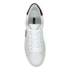 Dolce & Gabbana Logo Leather Sneakers - EU40/US7 - Sneakers