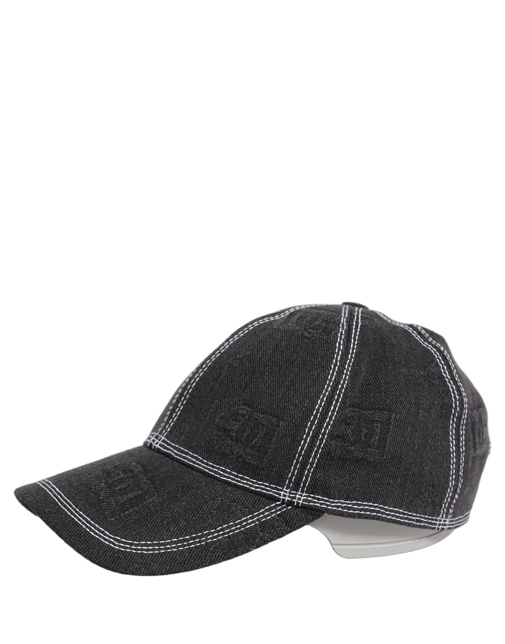 Dolce & Gabbana Men Black Cotton 6 Panel Baseball Capello Hat - 58 cm|M