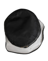 Dolce & Gabbana Men Black Plastic Fisherman Bucket Capello Hat - 59 cm|L - Bucket Hats