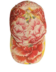 Dolce & Gabbana Men Multicolor Cotton Floral Baseball Capello Hat - 58 cm|M