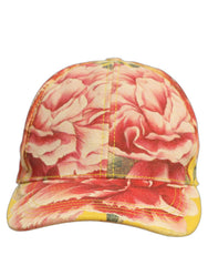 Dolce & Gabbana Men Multicolor Cotton Floral Baseball Capello Hat - 58 cm|M